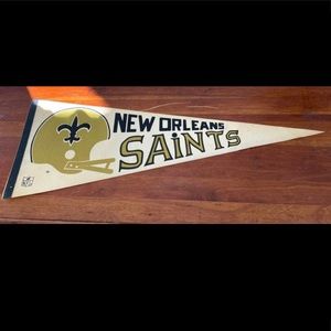 Vintage 1970s NFL Pennant |
New Orleans Saints